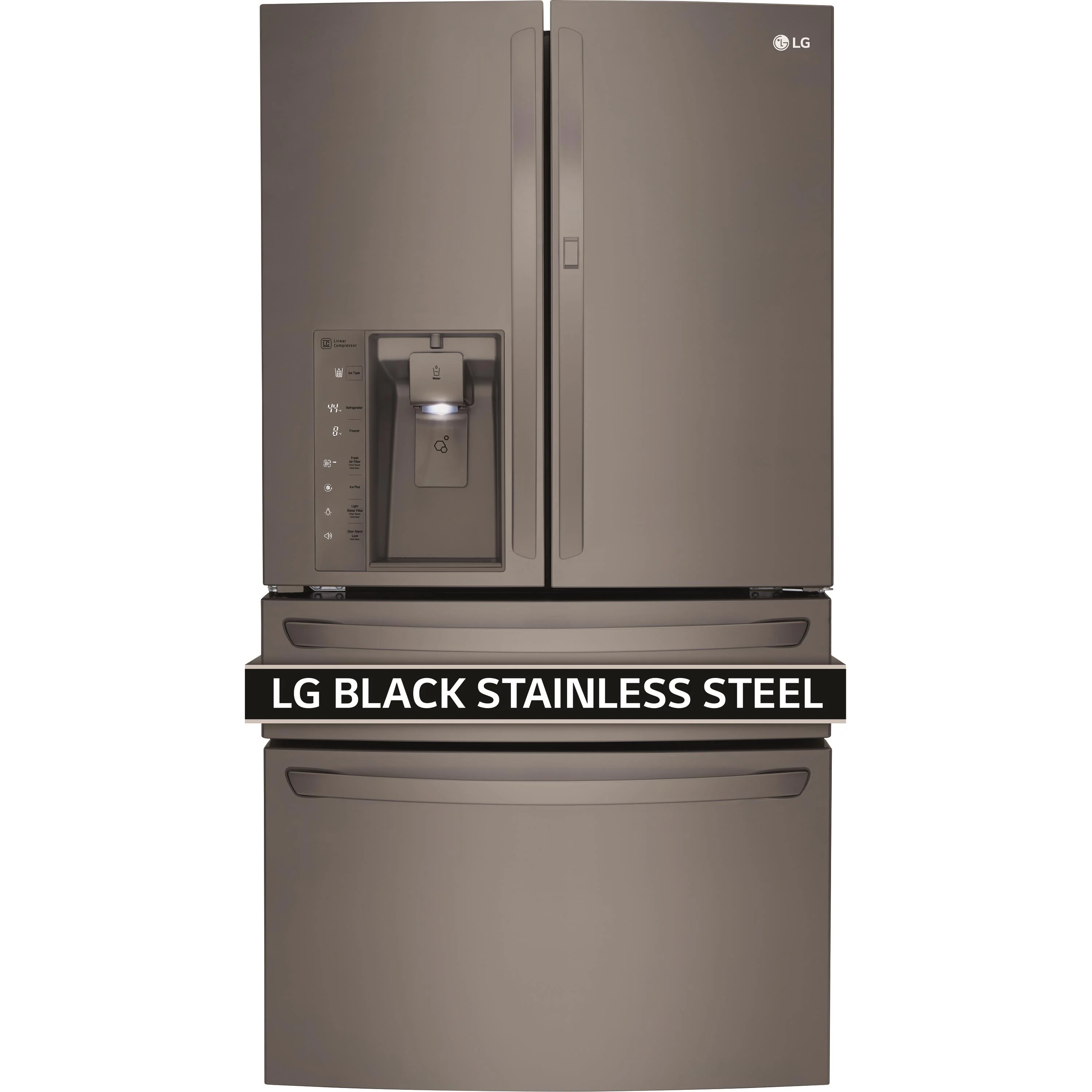 LG Appliances LMXS30776D 30 Cu. Ft. 4Door French Door Refrigerator with Customchill™ Drawer
